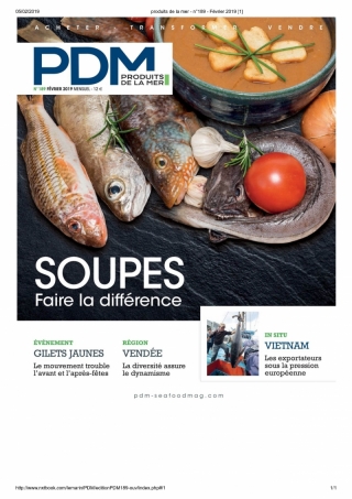 PRODUITS DE LA MER - Fvrier 2019