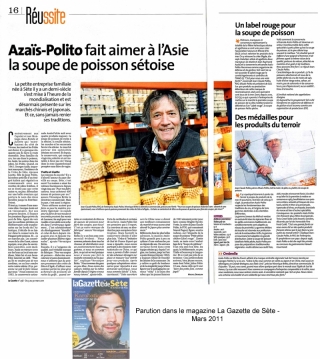 LA GAZETTE - Mars 2011