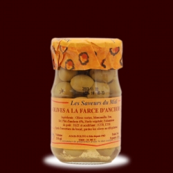 /Olives  la farce d'Anchois 115g